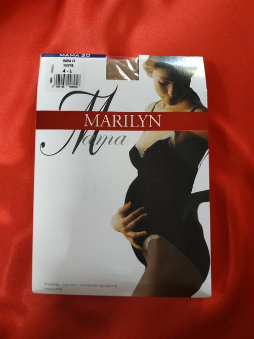 Колготки для беременных marilyn mama 40 черные р.2 Славута - изображение 1