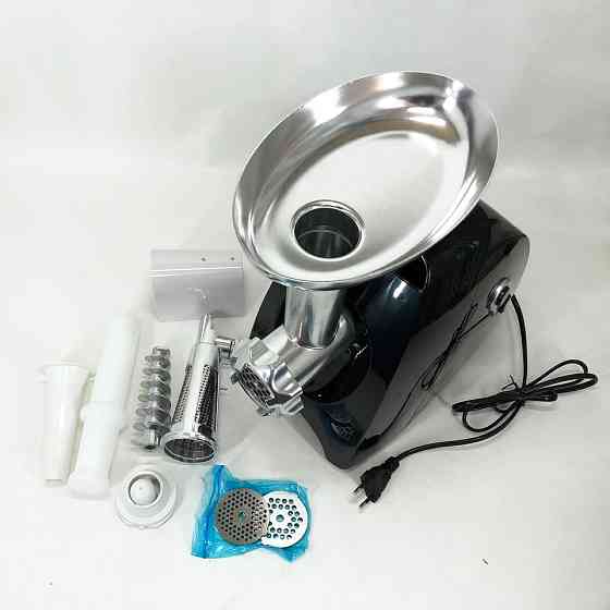 Кухонна м'ясорубка з реверсом Suntera, Побутова м'ясорубка для фаршу 'з 4 насадками FX-60 Івано-Франківськ