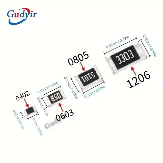 Набір SMD резисторів 660шт, 1Ω–1МОм, 1% 1/4Вт Київ