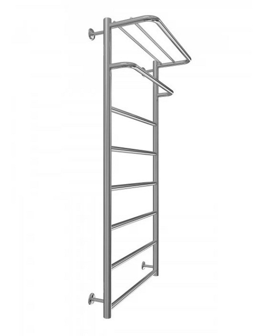 Полотенцесушитель водяной Mario INOX Отель 1170х530/500 с полкой Киев - изображение 3