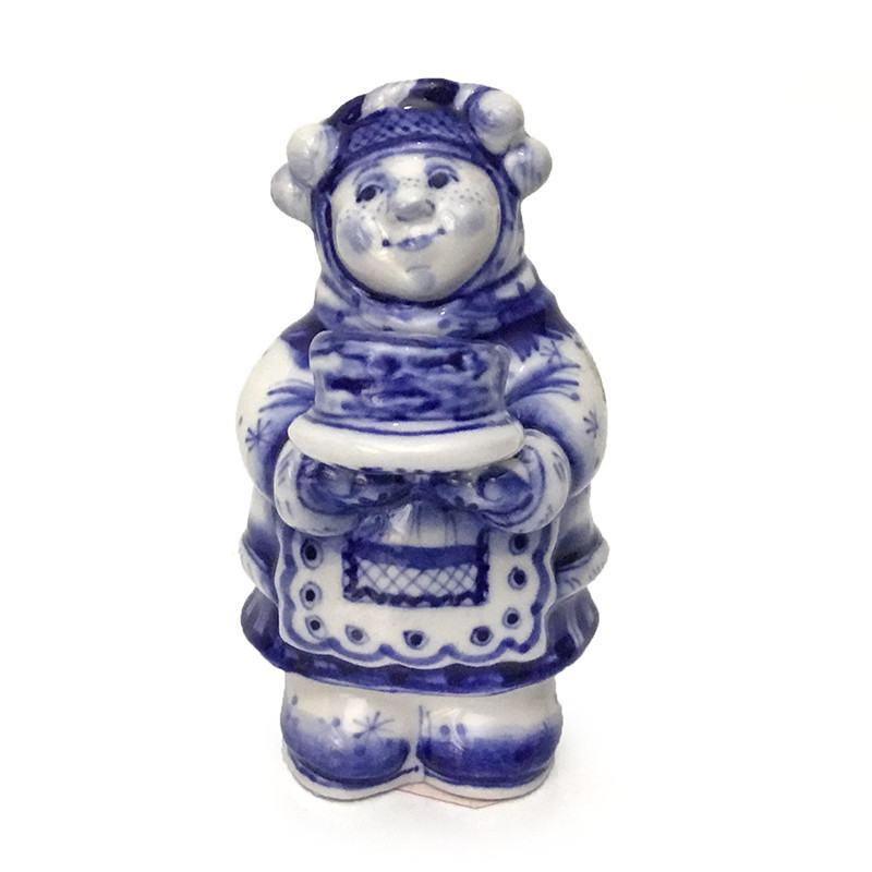 Фигурка керамическая гжель Масленица Киев - изображение 1