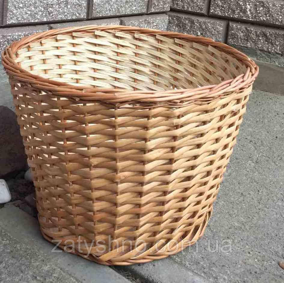Кошик плетений для квітів із лози Київ - фото 2
