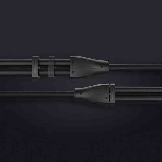 Перехідник Audio Jack TRS M -> 2xF, 0.3м Stereo Splitter чорний Vention Вінниця