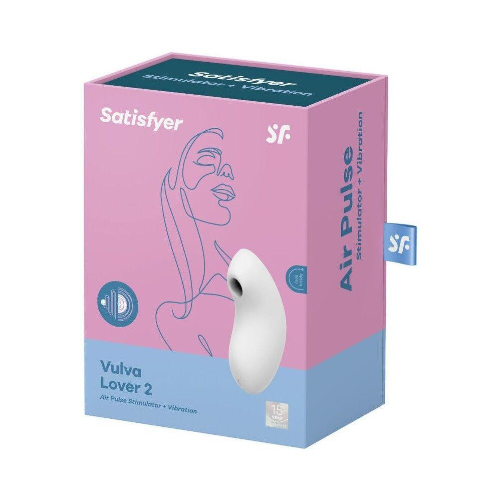 Вакуумный вибратор Satisfyer Vulva Lover 2 White Sex Aura Киев - изображение 4