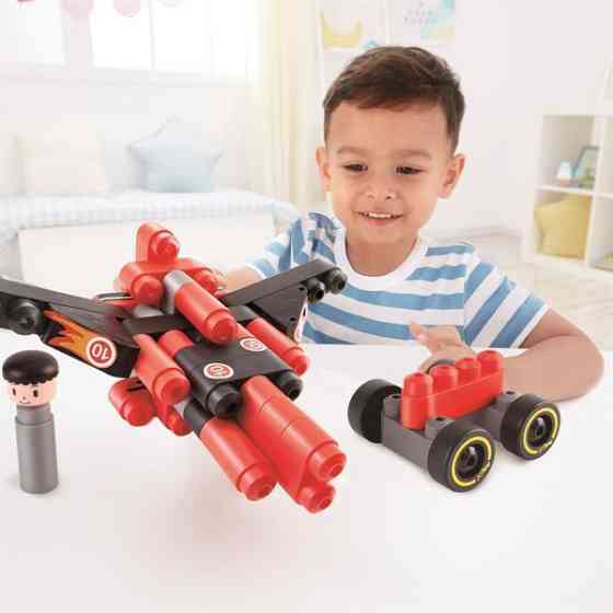 Конструктор PolyM Гоночний автомобіль 31 деталь (760020) Харків