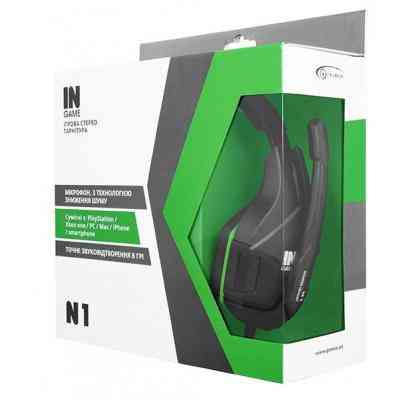 Навушники Gemix N1 Black-Green Gaming Вінниця