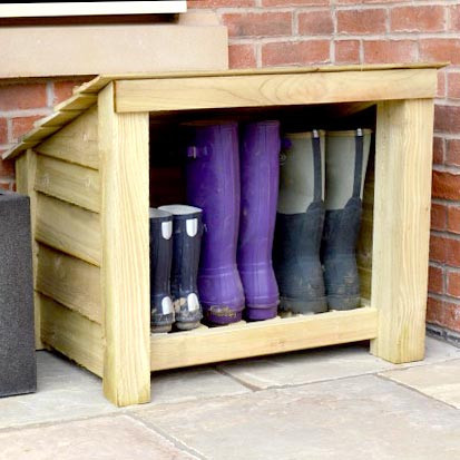 Полка для рабочей обуви 