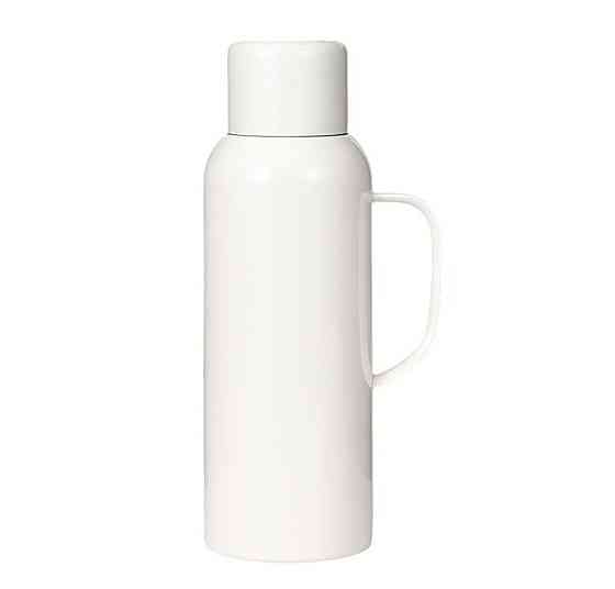 Термос Vacuum з датчиком температури на 820 мл білий HP-14-55W Коломия