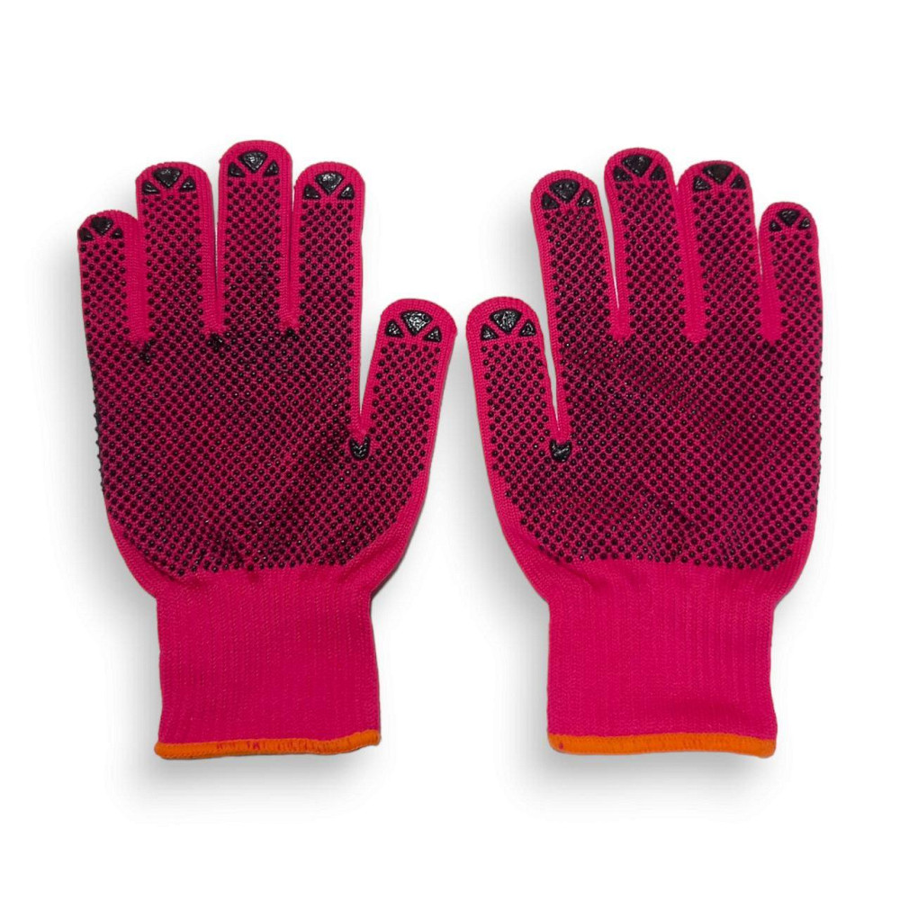 Перчатки рабочие синтетические красные Харьков - изображение 2