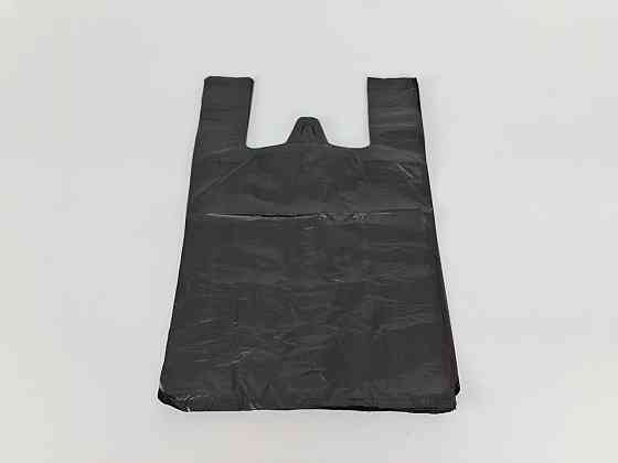 Майка п\э №27*47 Черная 12 мкр (200шт) (1 пачка) Харьков