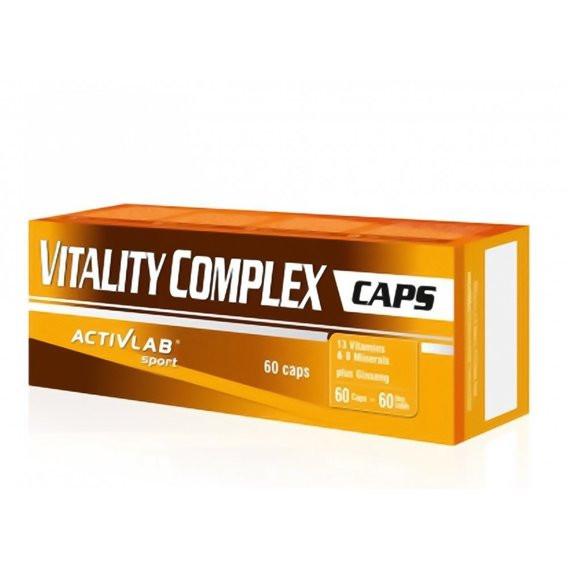 Витаминно-минеральный комплекс Activlab Vitality Complex 60 caps Луцк - изображение 1