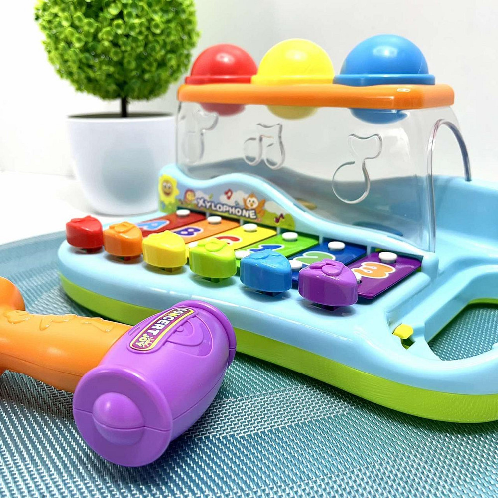 Ксилофон Limo Toy розвиваюча іграшка музична 26см (9199) Чернігів - фото 2