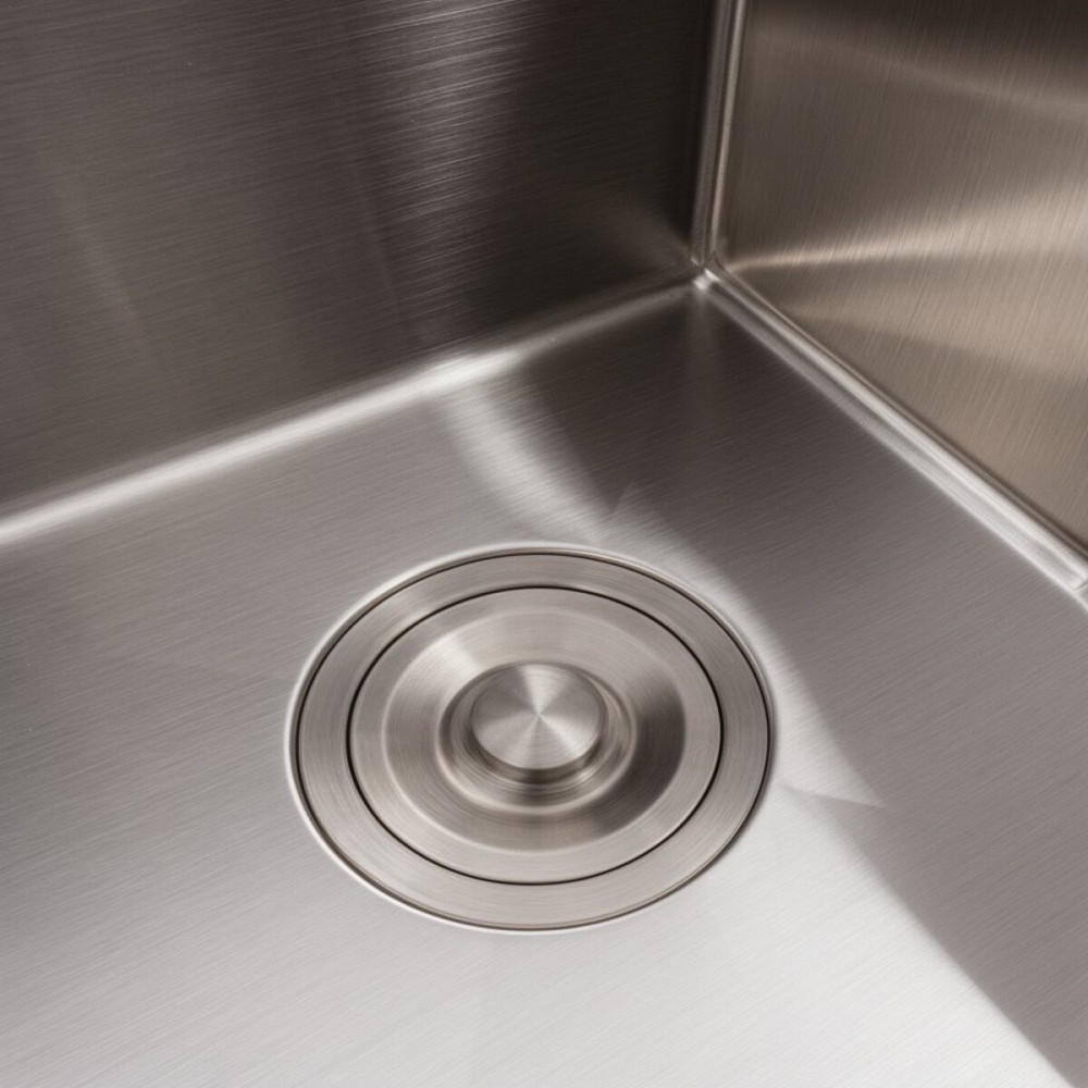 Кухонна мийка 78*43 нержавійка на дві чаші VALESO Handmade (3.0/0.8) Коломыя - изображение 5