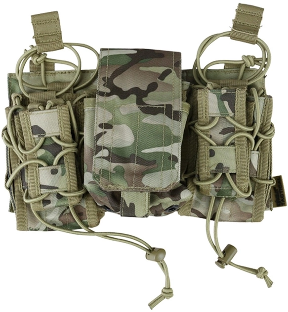 Тактичний підсумок для магазинів Modular Fast Rig Kombat Tactical (Мультикам) Вінниця - фото 2