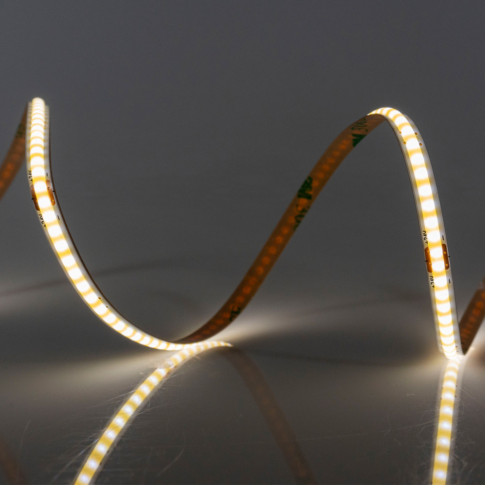 LED-STIL Світлодіодна стрічка 4000K 7 Вт/м COB 320 діодів IP33 24 Вольти 650 lm, Вузька 5мм Київ - фото 1