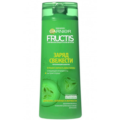 Шампунь Garnier Fructis Заряд свежести 400 мл (3600541980990) Винница - изображение 1