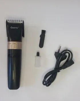 Машинка для стрижки волосся Gemei GM-6042 акумуляторна, тример для бороди, насадки 3-12 мм Одеса