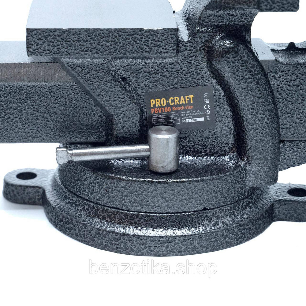 Лещата слюсарні Procraft PBV100 Київ - фото 5