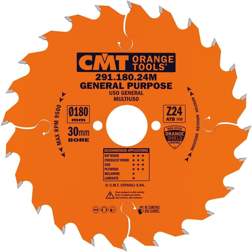 Пильный диск по дереву CMT 180х30х24z K2.6/1.6 (291.180.24M) Одесса - изображение 1
