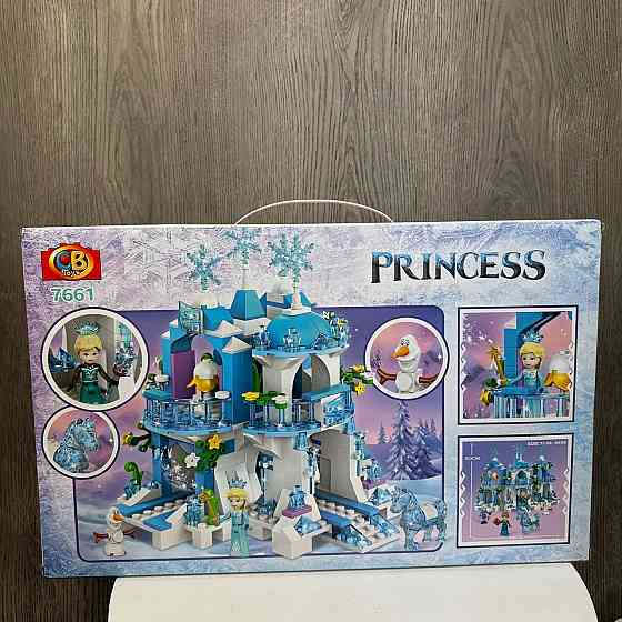 Великий дитячий конструктор Холодне Серце Принцеса Frozen Lisa 7661 крижаний замок Лего Ельза для дівчаток ( 23488 ) Харків