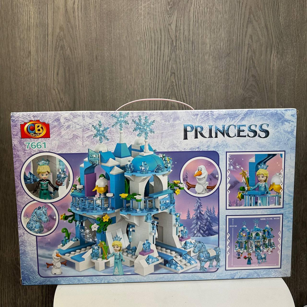 Великий дитячий конструктор Холодне Серце Принцеса Frozen Lisa 7661 крижаний замок Лего Ельза для дівчаток ( 23488 ) Харків - фото 5