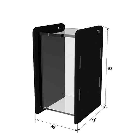 Коробка акриловая EKOSTAR для кофе 50х60х90 с крышкой Киев