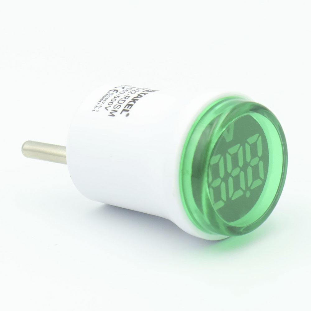 Вольтметр світлодіодний в розетку AD22-RDSM AC 60-500B Харків - фото 2