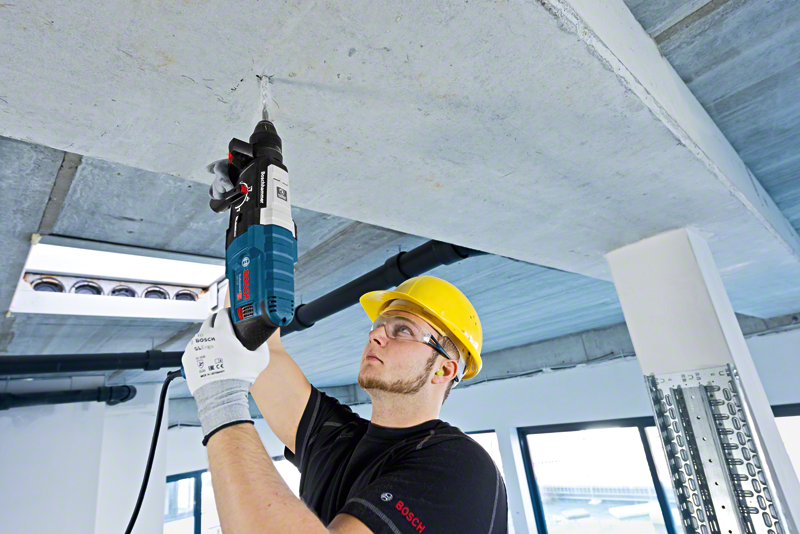 Професійний електричний перфоратор Bosch GBH 2-28 : 880 Вт, 3.2 Дж, SDS-Plus (0611267500) Київ - фото 2