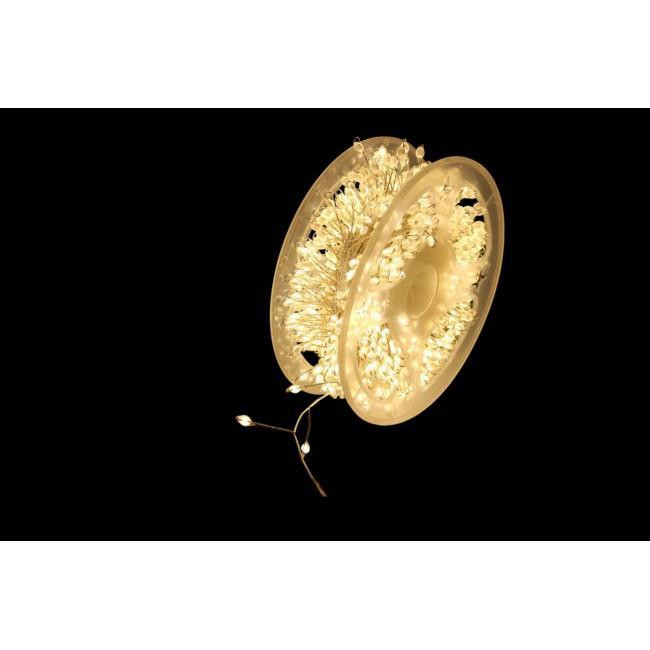 XMAS Гирлянда 30 м с тёплым белым светом, серебряный провод, 8 режимов, таймер, пульт ДУ, 6Вт, 220В Одесса - изображение 2