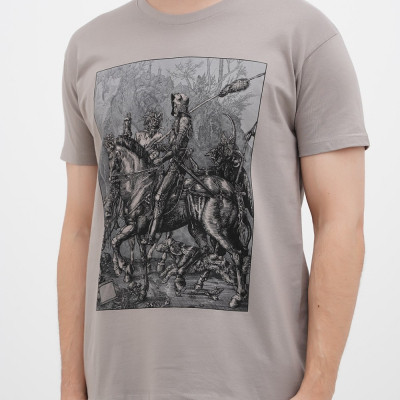 Футболка Sol's Imperial Knight Death and the Devil світло-сірий XXL (11500380/394XXL) Вінниця - фото 3