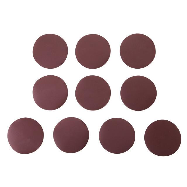 Круг наждаковий на липучці 125 мм, папір клас С, щільність 120 г/м², К320, 10 од. INTERTOOL BT-0532 Київ - фото 4