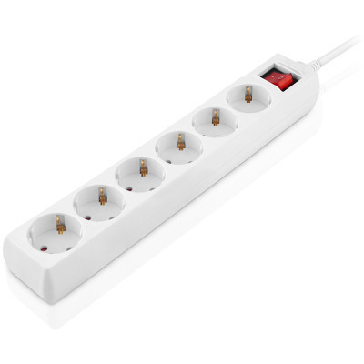 Сетевой фильтр питания REAL-EL RS-6 Protect M 3m, white (EL122300033) Винница - изображение 12