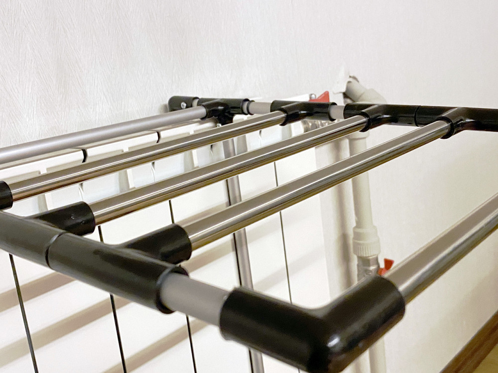 Регульована 2-поверхова металева сушарка для взуття та дрібних речей на батарею опалення Trol-2 Борисполь - изображение 4