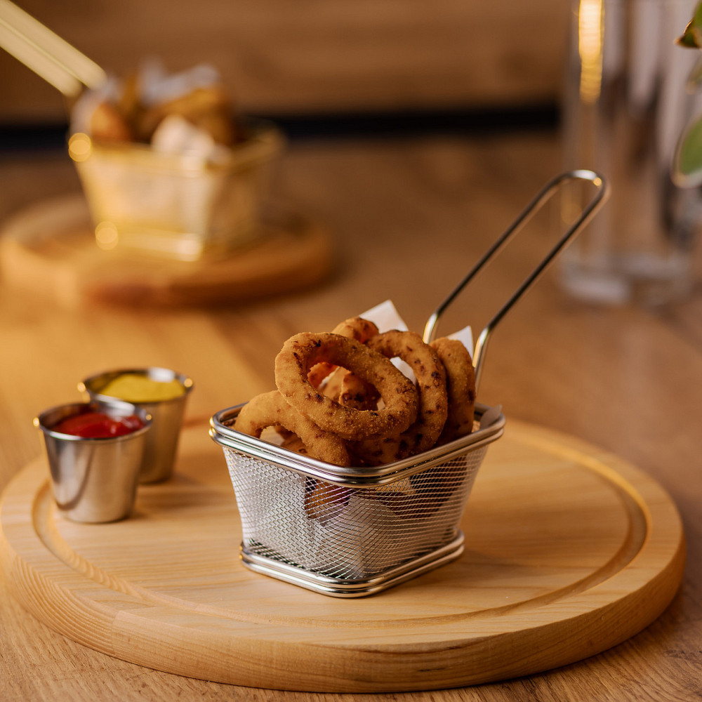 Корзина для подачі фрі та снеків 10.5х9х5.5 см Київ - фото 2