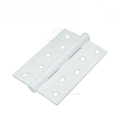 Петля врізна універсальна Ricardo Borelli 125х75х2.5 мм на підшипниках MW матовий білий Київ