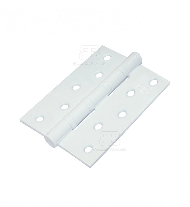 Петля врізна універсальна Ricardo Borelli 125х75х2.5 мм на підшипниках MW матовий білий Київ - фото 1