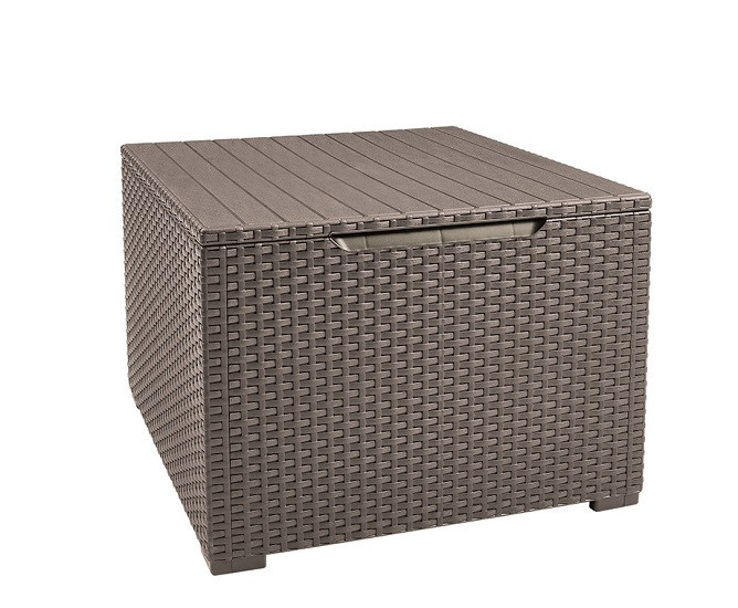 Комплект садових меблів Keter Emma 3 seater set, стіл-скриня, бежевий Київ - фото 7