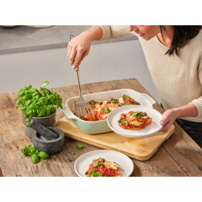 Форма для випікання KitchenAid з кришкою керамогранітна 3,8 л Фісташкова (CC007426-001) Вінниця - фото 8