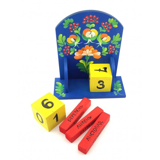 Календарь на стол деревянный Красная калина Киев - изображение 4