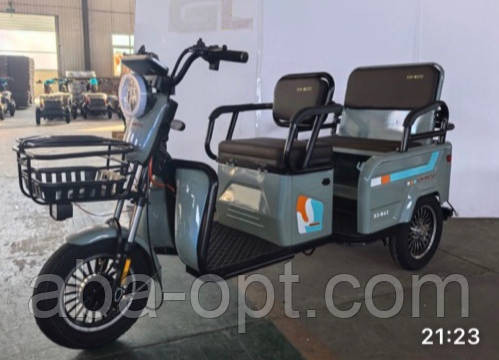 Електричний трицикл з кузовом SOK X3 МАХ 2000W-72V-28Ah шини 10" купити в інтернет-магазині Одеса - фото 5