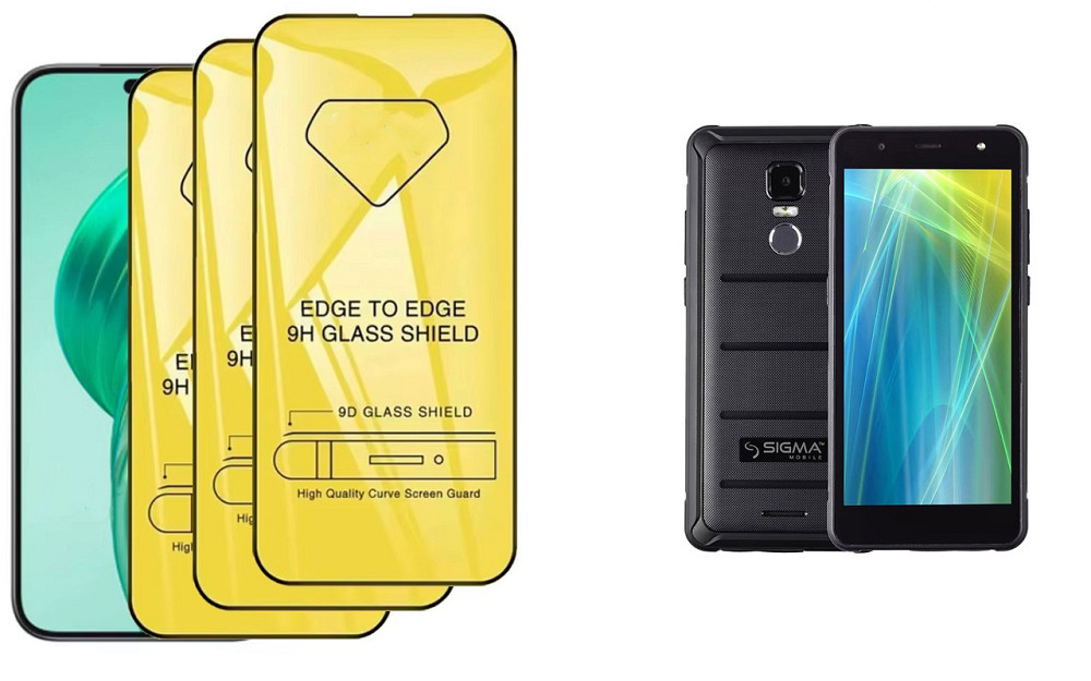 Защитное стекло DefenzoGlass для Sigma mobile X-Treme PQ37 – двойная прочность Киев - изображение 3