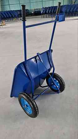 Тачка будівельна Garden joys 300 Синій Візок двоколісний будівельний Тачка будівельна посилена Біла Церква