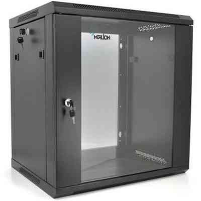 Шафа настінна Merlion 15U 19" 600*450*768 (Ш*Г*В)мм, black (Ml3-6415 / 23532) Вінниця