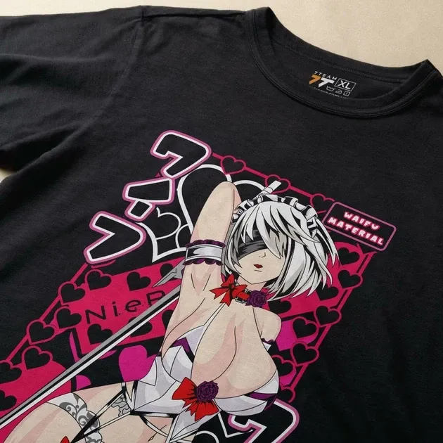 Футболка чоловіча з  принтом Nier Automata 2В Розмір 48 Anime0988 Дніпро - фото 3
