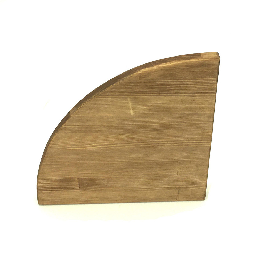 Кутова настінна полиця "Кабарет 30" сієна Миколаїв - фото 2