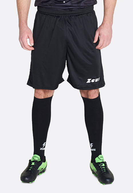 Шорты футбольные Zeus SHORT MIDA NERO Z01264 Вишнёвое - изображение 9