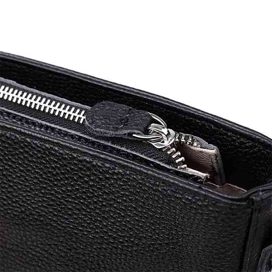 Женская сумка на плечо из качественной натуральной кожи Vintage 22914 Черный Киев