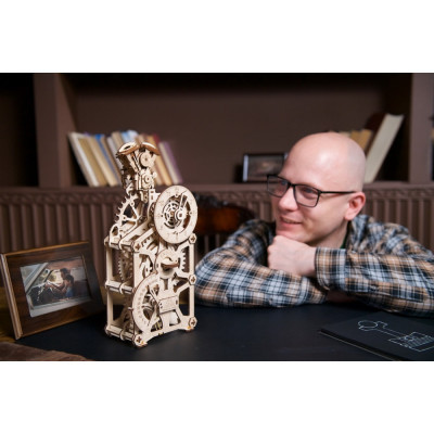 Конструктор Ugears Часы Двигатель (6337516) Винница - изображение 6