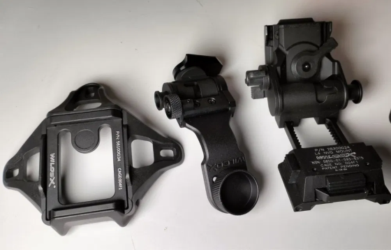 Комплект кріплень Wilcox L4G24 + J-Arm + 3 Hole Shroud для приладу нічного бачення PVS-14 (Метал) Вінниця