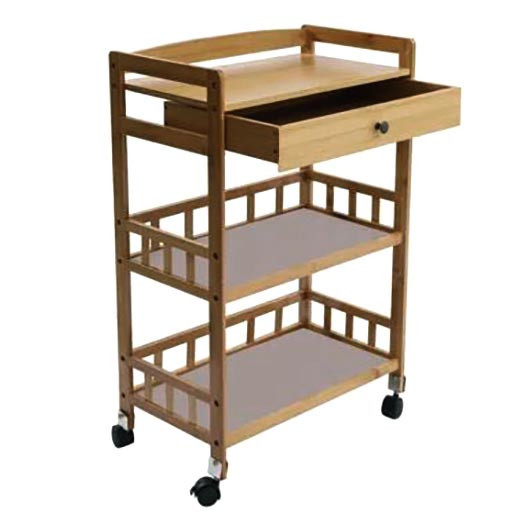 Этажерка для ванной на колёсиках 